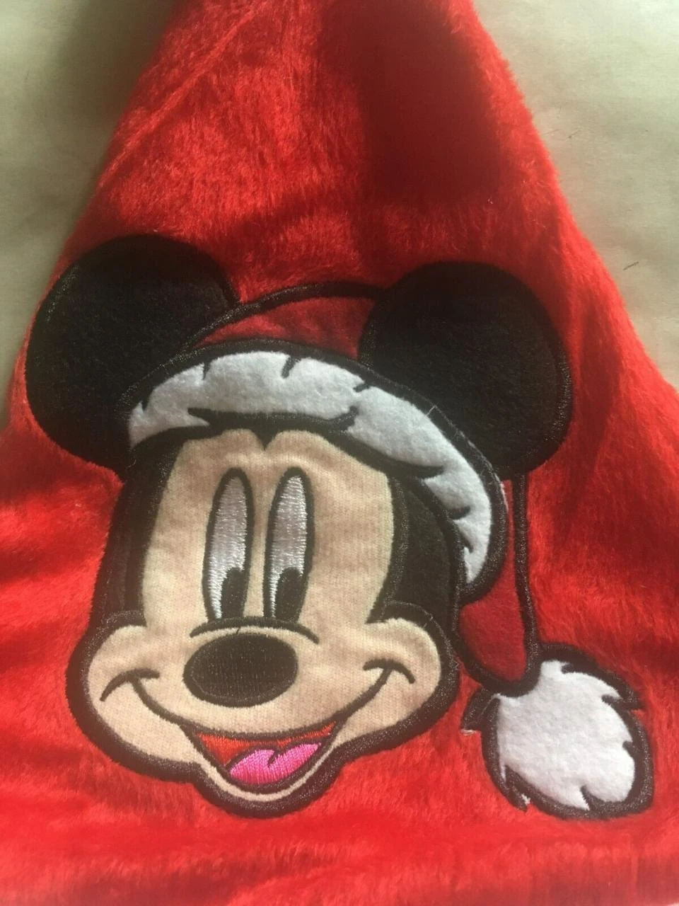 Gorro de navidad para niños de Disney Mickey totalmente bordado - nuevo – photo 2